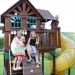 Swings slide and fun for the younger guests